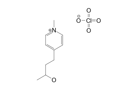 1-METHYL-4-(3-HYDROXYBUTYL)-PYRIDINIUM-PERCHLORATE