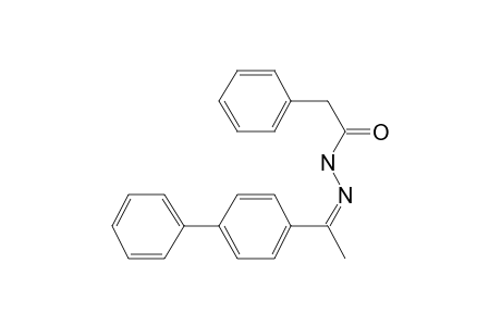 N'-(1-(4-Biphenyl)ethylidene)phenylacethydrazide