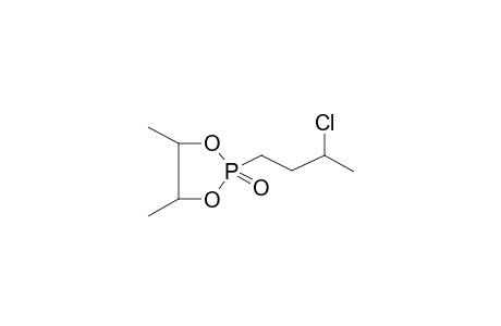 2-OXO-2-(3-CHLOROBUTYL)-4,5-DIMETHYL-1,3,2-DIOXAPHOSPHOLANE