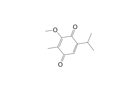 5-isopropyl-3-methoxy-2-methyl-p-benzoquinone