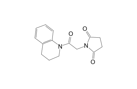 1-[2-(3,4-dihydro-1(2H)-quinolinyl)-2-oxoethyl]-2,5-pyrrolidinedione