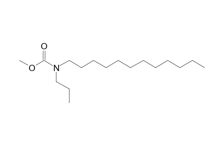 Carbonic acid, monoamide, N-propyl-N-dodecyl-, methyl ester