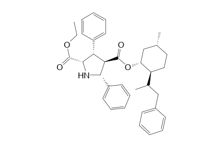 2-Ethyl-4-[(1R,2S,5R)-8-Phenylmenthyloxy] (2S,3S,4R,5R)-3,5-Diphenylpyrrolidine-2,4-dicarboxylate