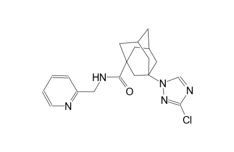 3-(3-chloro-1H-1,2,4-triazol-1-yl)-N-(2-pyridinylmethyl)-1-adamantanecarboxamide