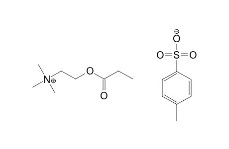 Propionylcholine p-toluenesulfonate