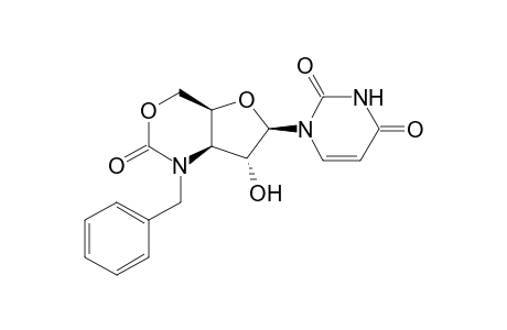 1-[(4aS,6R,7R,7aR)-1-benzyl-7-hydroxy-2-keto-4a,6,7,7a-tetrahydro-4H-furo[3,2-d][1,3]oxazin-6-yl]pyrimidine-2,4-quinone