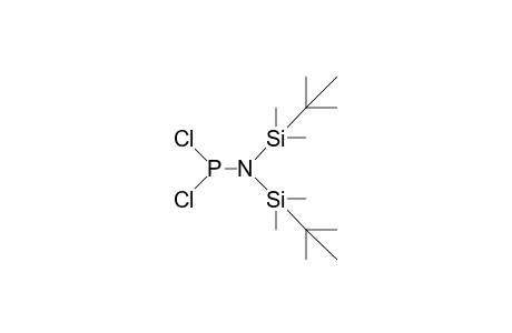 Dichloro-bis(T-butyl-dimethyl-silyl)amino-phosphane