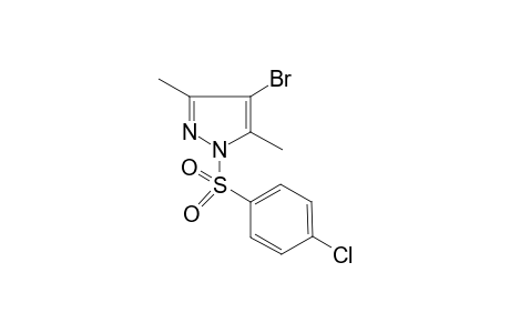 Pyrazole, 4-bromo-1-(4-chlorophenylsulfonyl)-3,5-dimethyl-