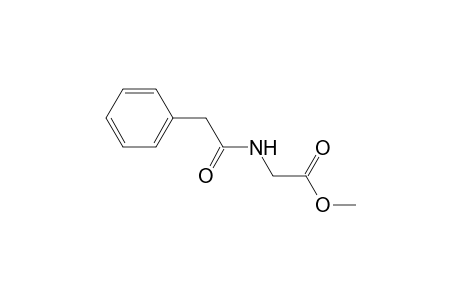 Glycine, N-(phenylacetyl)-, methyl ester