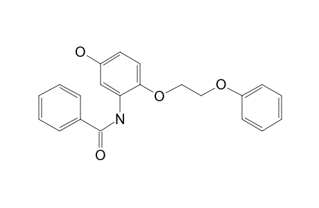 Benzamide, N-[5-hydroxy-2-(2-phenoxyethoxy)phenyl]-