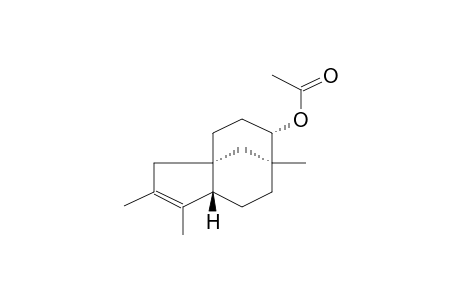 (1S,5S,8R,9R)-9-ACETOXY-3,4,8-TRIMETHYLTRICYCLO[6.3.1.0(1,5)]DODEC-3-ENE