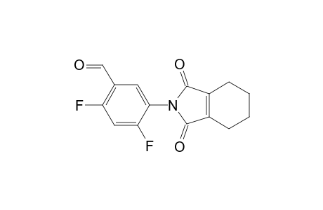 Benzaldehyde, 2,4-difluoro-5-(1,3,4,5,6,7-hexahydro-1,3-dioxo-2H-isoindol-2-yl)-