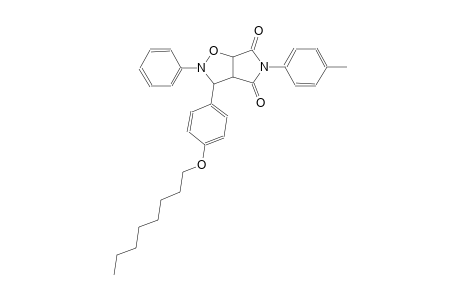 5-(4-methylphenyl)-3-[4-(octyloxy)phenyl]-2-phenyldihydro-2H-pyrrolo[3,4-d]isoxazole-4,6(3H,5H)-dione