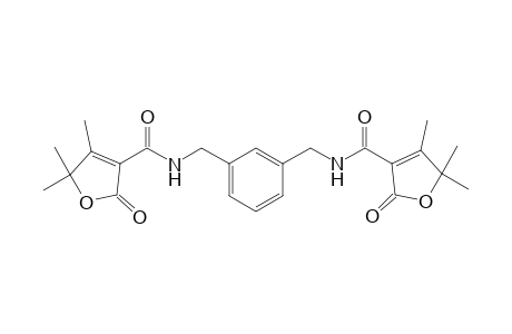 N,N'-Metaxylyl-bis-(2,5-dihydro-4,5,5-trimethyl-2-oxofuran-3-carboxamide)