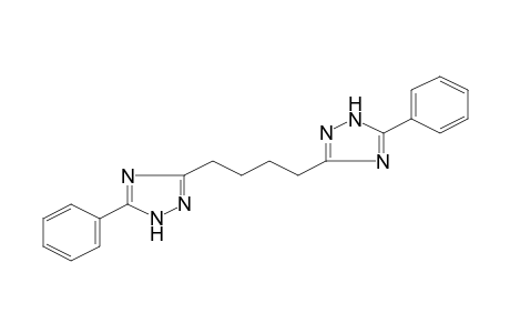 5-Phenyl-3-[4-(5-phenyl-1H-1,2,4-triazol-3-yl)butyl]-1H-1,2,4-triazole
