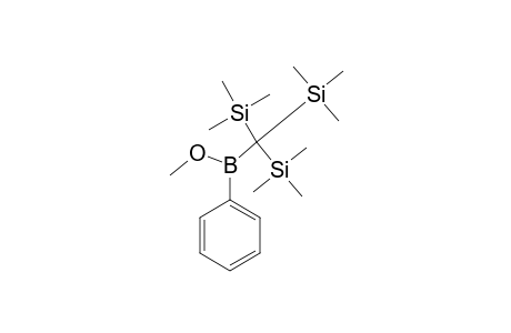 METHOXY-(PHENYL)-[TRIS-(TRIMETHYLSILYL)-METHYL]-BORANE