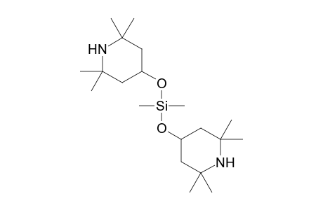 4-((Dimethyl[(2,2,6,6-tetramethyl-4-piperidinyl)oxy]silyl)oxy)-2,2,6,6-tetramethylpiperidine