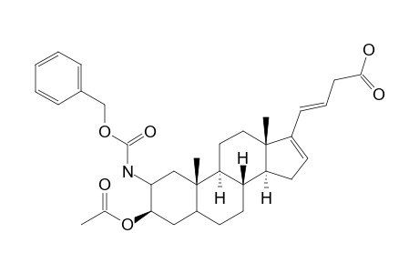 L-2-[(Benzyloxycarbonyl)amino]-4-(3-.beta.-acetyloxyepiandrost-16-en-17-yl)but-3-enoic acid