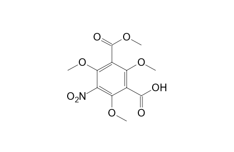 5-nitro-2,4,6-trimethoxyisophthalic acid, 1-methyl ester