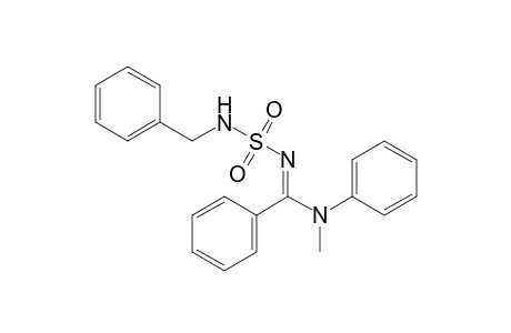 N'-(benzylsulfamoyl)-N-methyl-N-phenylbenzamidine