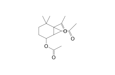 Acetic acid, 6,7-diacetyl-5,5-dimethylbicyclo[4.1.0]hept-2-yl ester