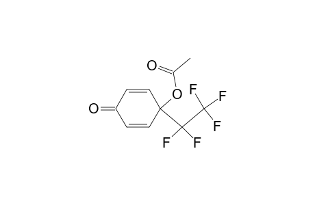 4-Acetoxy-4-perfluoroethyl-2,5-cyclohexadien-1-one