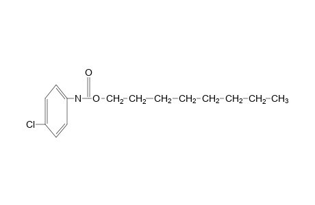 p-chlorocarbanilic acid, octyl ester