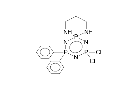 SPIRO[4,4-DIPHENYL-6,6-DICHLOROCYCLOTRIPHOSPHAZENE-2,2'-(1',3',2'-DIAZAPHOSPHORINANE)]