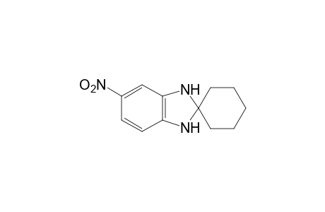 5-nitrospiro[cyclohexane-2,1-3h-benzimidazole]