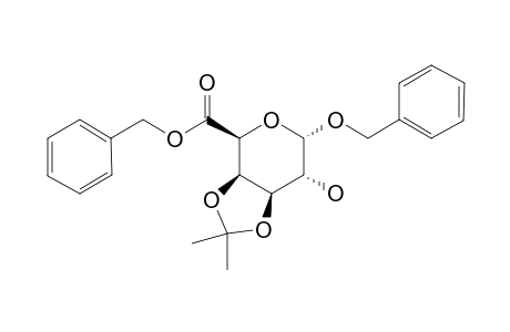 Benzyl (benzyl 3,4-o-isopropylidene-D-galactopyranosid)uronate