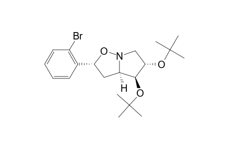 (2R,3aR,4S,5S)-2-(2-Bromophenyl)-4,5-di-tert-butoxyhexahydropyrrolo[1,2-b][1,2]oxazole