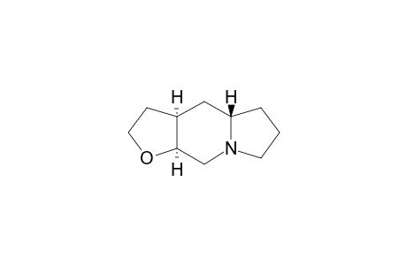 (3aR,4aS,9aS)-2,3,3a,4,4a,5,6,7,9,9a-decahydrofuro[2,3-f]indolizine
