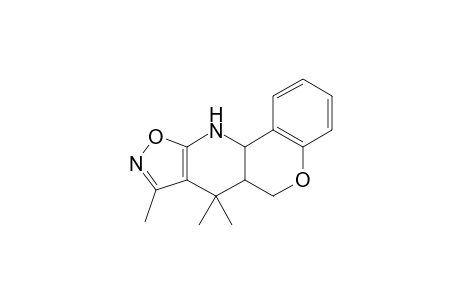 (6aRS,11aRS)-6a,7,11,11a-Tetrahydro-7,7,8-trimethyl-6H-[1]benzopyrano[4,3-b]isoxazolo[4,5-e]pyridine