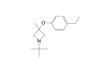 1-t-butyl-3-(4-ethylphenoxy)-3-methylazetidine