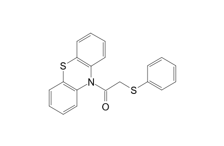 2-Oxo-2-(10H-phenothiazin-10-yl)ethyl phenyl sulfide