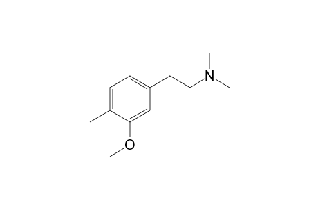 2-(3-Methoxy-4-methylphenyl)-N,N-dimethylethanamine