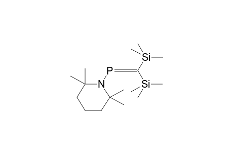 P-2,2,6,6-TETRAMETHYLPIPERIDINO-C,C-BIS(TRIMETHYLSILYL)PHOSPHAETHENE