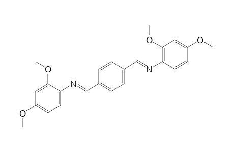 N,N'-(p-phenylenedimethylidyne)bis[2,4-dimethoxyaniline]
