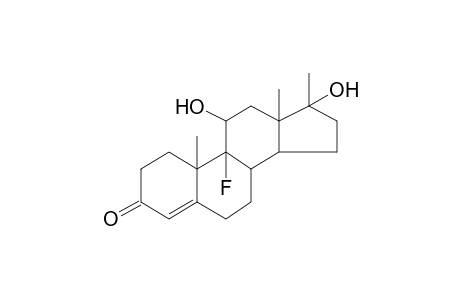 11-.beta.,17-.beta.-Dihydroxy-9-.alpha.-fluoro-17-.alpha.-methyl-4-androster-3-one