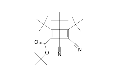 3,4,5-TRI-TERT.-BUTYL-1,2-DICYANOBICYCLO-[2.2.0]-HEXA-2,5-DIENE-6-CARBOXYLIC-ACID,TERT.-BUTYLESTER