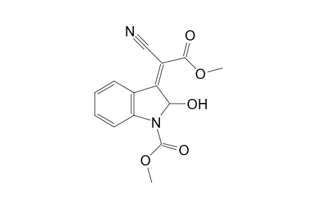 METHYL-Z-1-CARBOMETHOXY-2-HYDROXY-3-INDOLINYLIDENECYANOACETATE