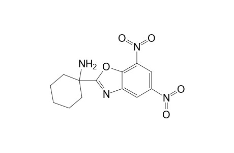 2-(1-AMINOCYCLOHEXYL)-5,7-DINITRO-1,3-BENZOXAZOLE