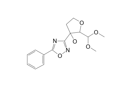 2-(dimethoxymethyl)-3-(5-phenyl-1,2,4-oxadiazol-3-yl)oxolan-3-ol