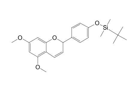 5,7-Dimethoxyapigeninidin, o-(tert.-butyldimethylsilyl)-