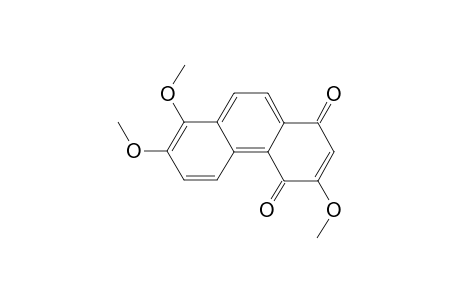 3,7,8-TRIMETHOXY-1,4-PHENANTHRENQUINONE