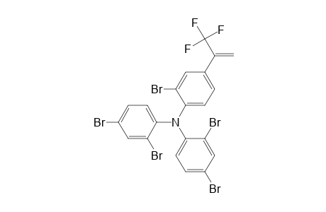 [2-bromo-4-(trifluoromethylvinyl)phenyl]bis(2,4-dibromophenyl)amine