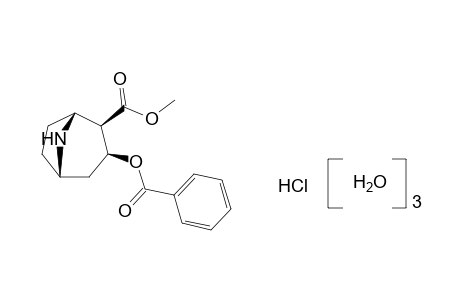 Norcocaine hydrochloride trihydrate