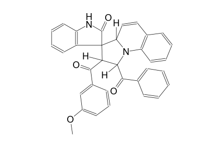 (1'S,2'S,3R,3a'R)-1'-benzoyl-2'-(3-methoxybenzoyl)-2',3a'-dihydro-1'H-spiro[indoline-3,3'-pyrrolo[1,2-a]quinolin]-2-one