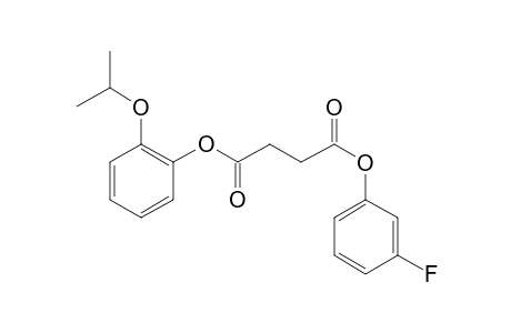 Succinic acid, 2-isopropoxyphenyl 3-fluorophenyl ester