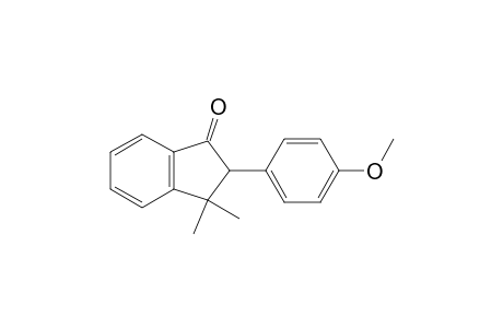 2-(4-Methoxyphenyl)-3,3-dimethyl-2,3-dihydro-1H-inden-1-one